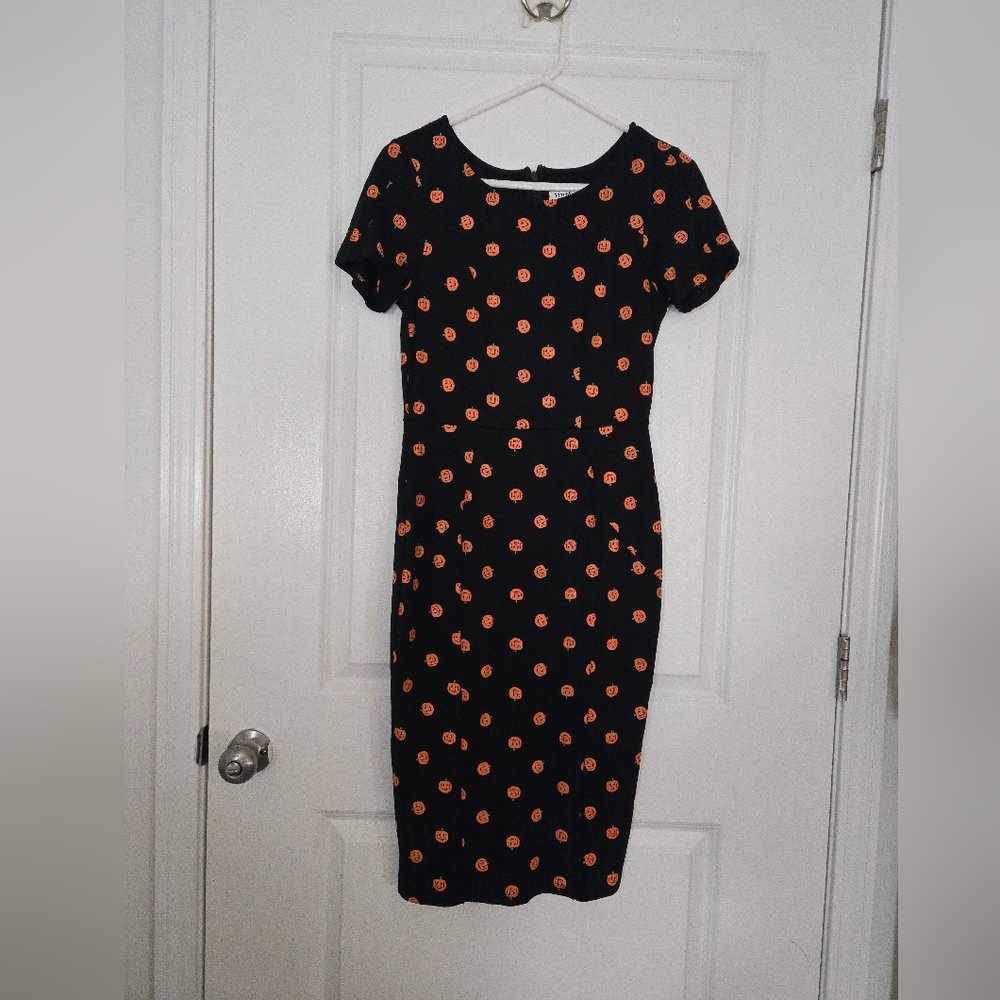 Unique Vintage Jack o'lantern Dress
